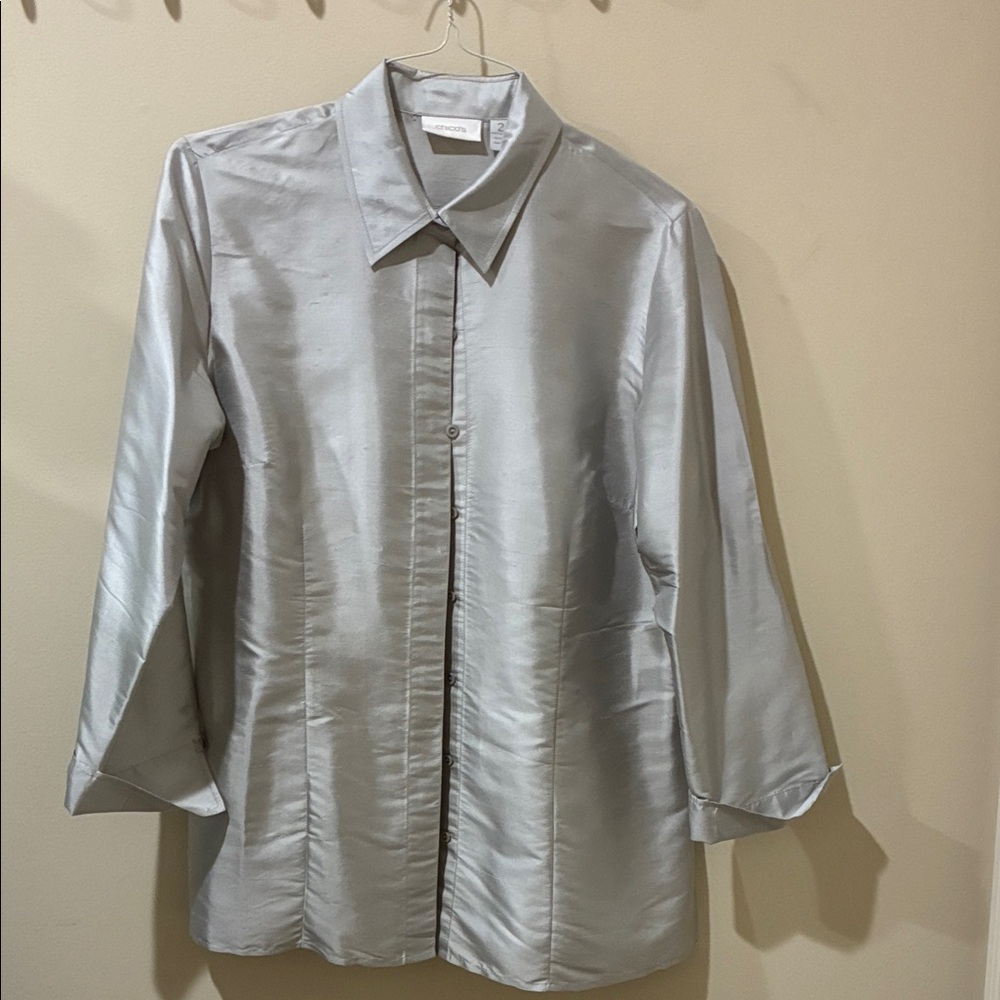 Chico’s silk tunic